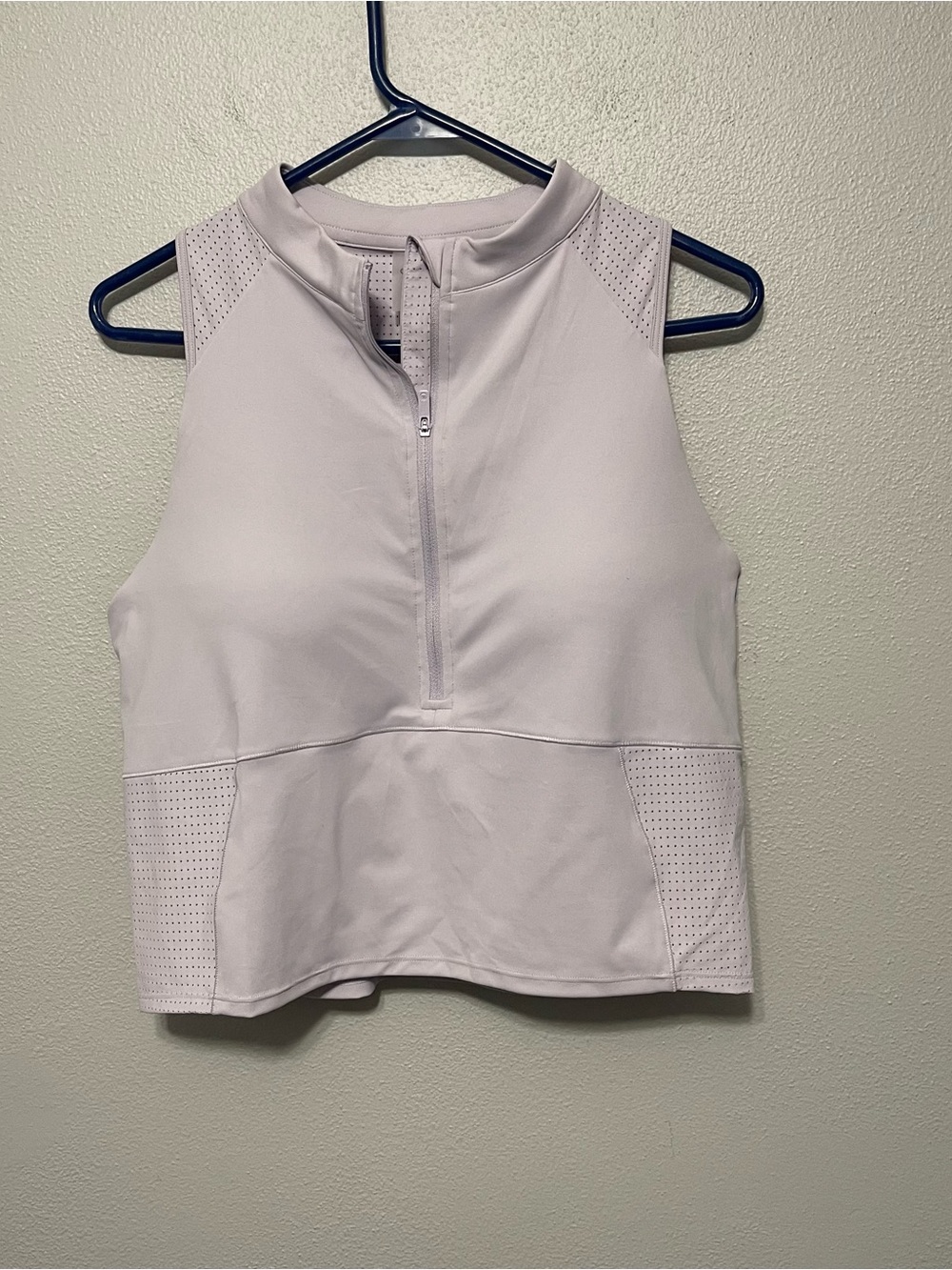 Calia Carrie Underwood Powermove 1/2 Zip Cropped Athletic Top Lilac NWT XXL